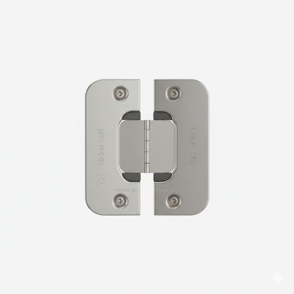 Generated Image October 07, 2025 - 10_39AM Hinges Soft Slidon 4 Hole plate - Image 1