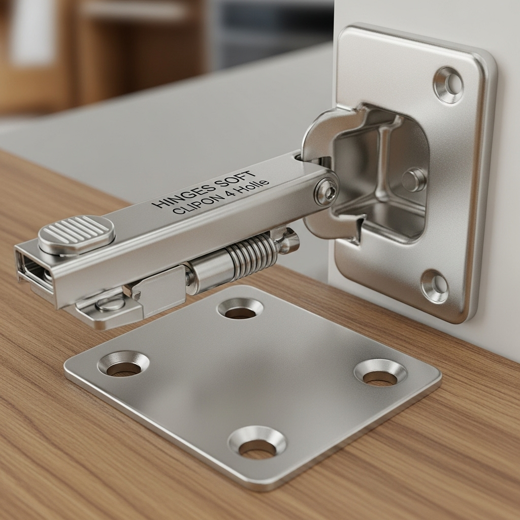download (9) Hinges Soft Clipon 4 Hole - Image 1
